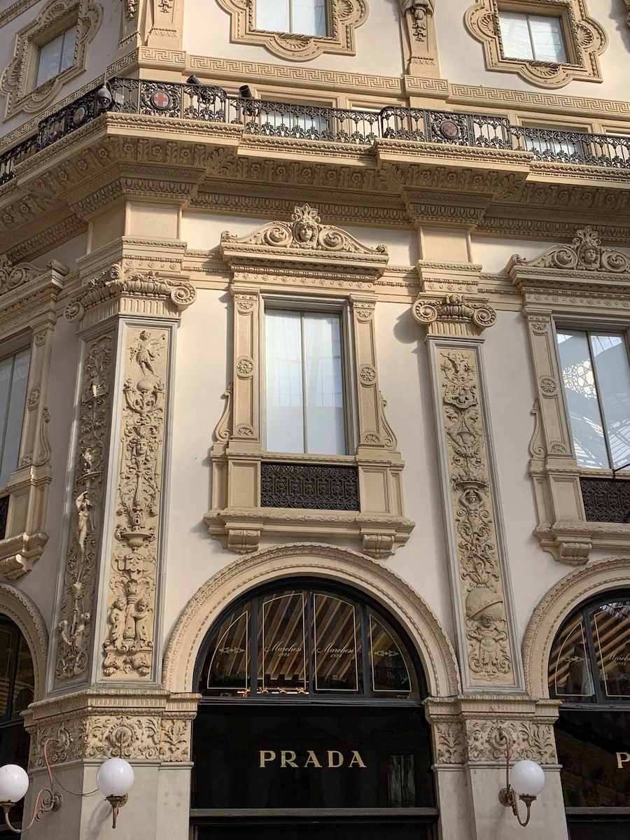 Brown and White Building