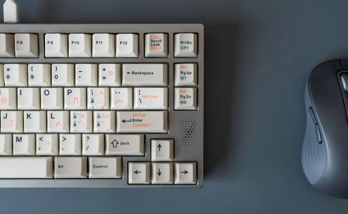 clavier  productivité